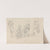 Four horses, figure faintly sketched in background by Sawrey Gilpin