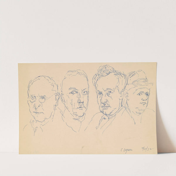 Four Men by Charles Logasa