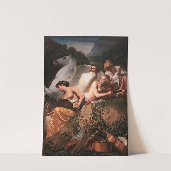 Four Muses and Pegasus (between 1648 and 1650) by Caesar Van Everdingen