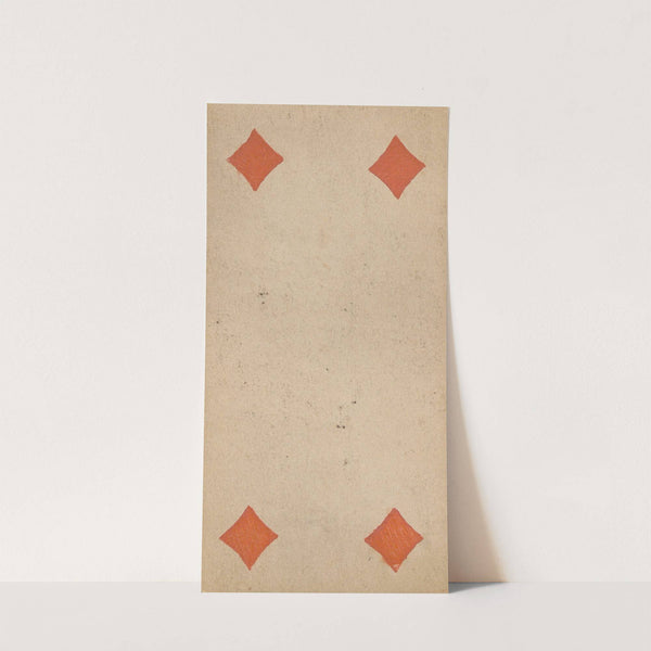 Four of diamonds (1850) by Carl Holdhaus