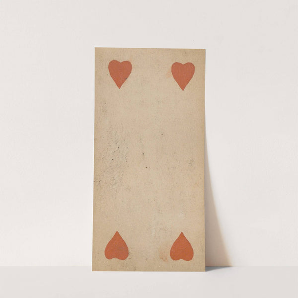 Four of Hearts (1850) by Carl Holdhaus