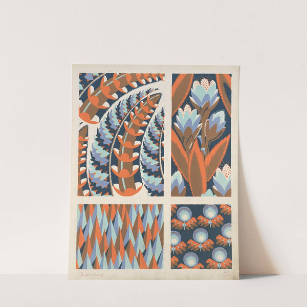 Four plant form compositions 2 by André Durenceau