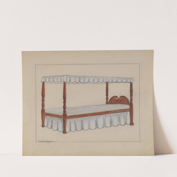 Four Poster Bed by Columbus Simpson