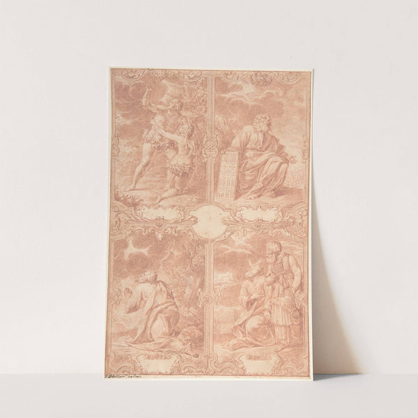 Four Scenes from the Old Testament by Paul Decker the Younger