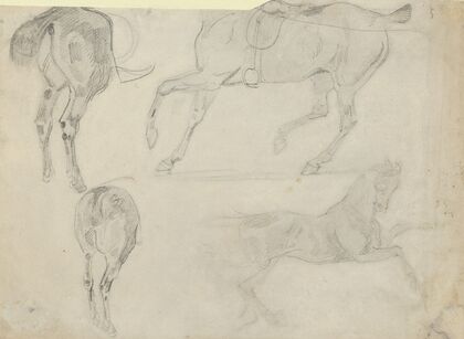 Four Studies of Horses (1829–31)