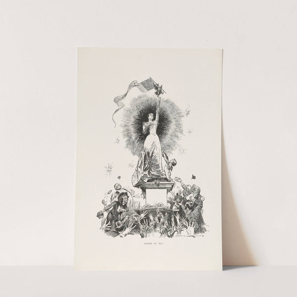 Fourth of July (1896) by Charles Dana Gibson