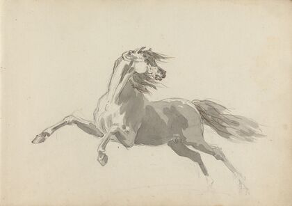 Fourty-three Studies of Horses and Riders Pl.03