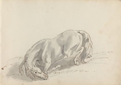 Fourty-three Studies of Horses and Riders Pl.07