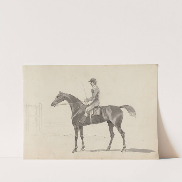 Fourty-three Studies of Horses and Riders Pl.16 by Sawrey Gilpin