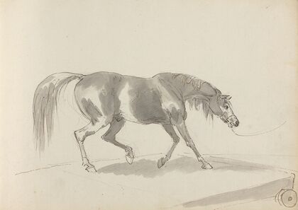 Fourty-three Studies of Horses and Riders Pl.22
