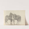 Fourty-three Studies of Horses and Riders Pl.28 by Sawrey Gilpin