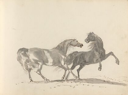 Fourty-three Studies of Horses and Riders Pl.29