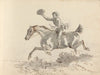 Fourty-three Studies of Horses and Riders Pl.35