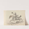 Fourty-three Studies of Horses and Riders Pl.35 by Sawrey Gilpin