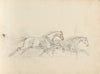 Fourty-three Studies of Horses and Riders Pl.37