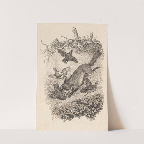 Fox and Partridges (1818) by Samuel Howitt