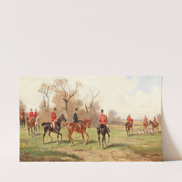 Fox Hunt by Alfred Steinacker