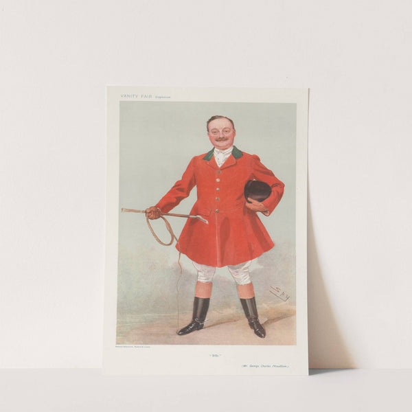 Fox Hunters. ‘Billy’. Mr. Georg Charles Fitzwilliam. 1 March 1906 (1906) by Leslie Matthew Ward