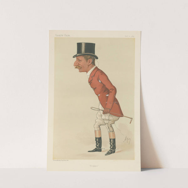 Fox Hunters. ‘Doggie’. Capt. Arthur Smith. 6 December 1884 (1884) by Carlo Pellegrini