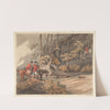 Fox-hunting; Breaking Cover (1813) by Henry Thomas Alken