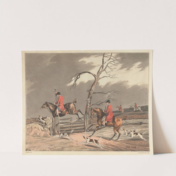 Fox-hunting; In Full Cry (1813) by Henry Thomas Alken
