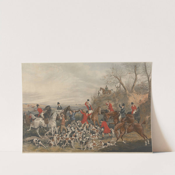 Fox-hunting; Who-hoop! (1844) by Henry Thomas Alken