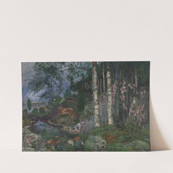 Foxgloves by Nikolai Astrup