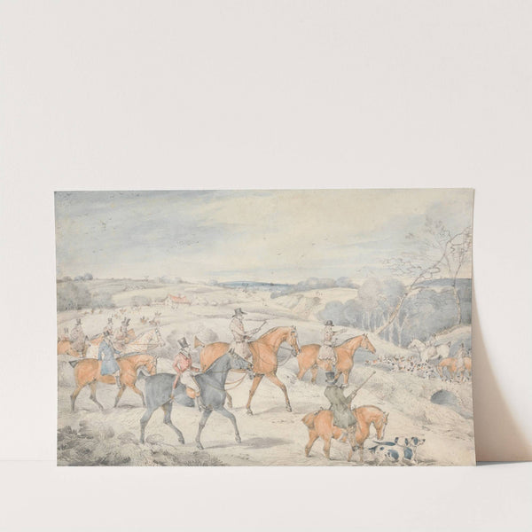 Foxhunting; Drawing Covert by George Alken