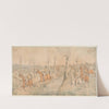 Foxhunting; Full Cry (ca. 1830) by Henry Thomas Alken