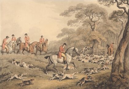 Foxhunting; Going to Cover