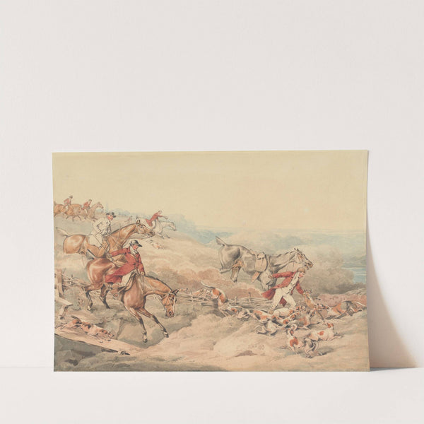 Foxhunting; The Death by Henry Thomas Alken