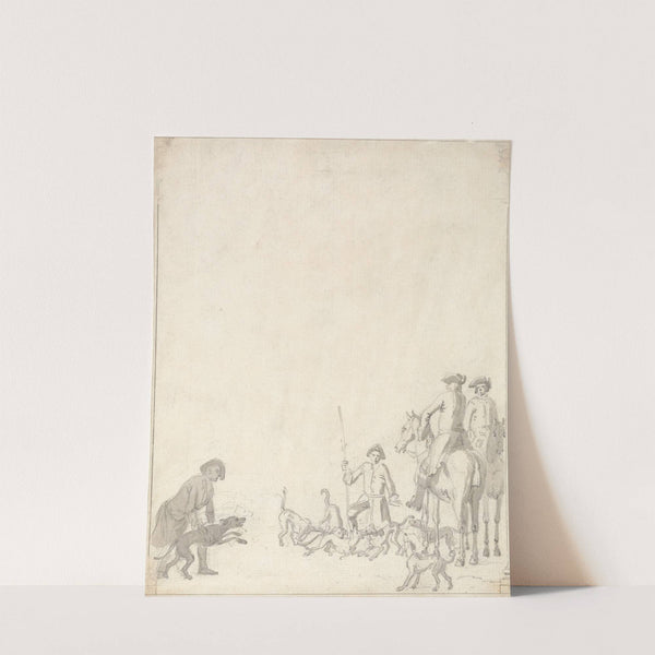 Foxhunting; The Kill by Peter Tillemans