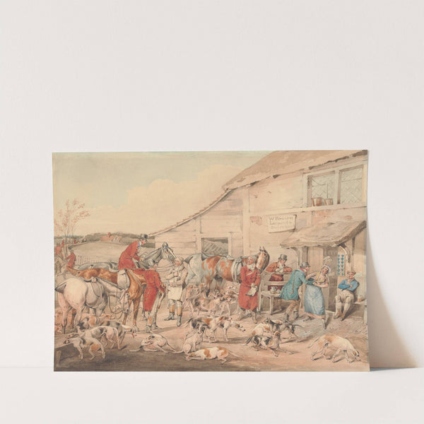 Foxhunting; The Refreshment by Henry Thomas Alken