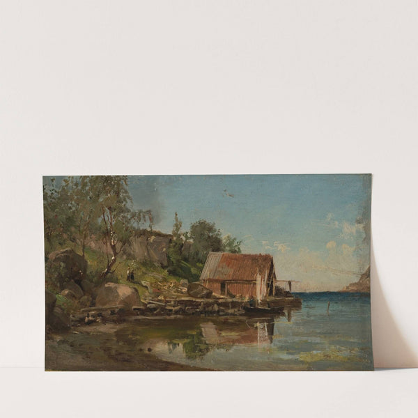 Fra Aaviken (1858) by Amaldus Nielsen