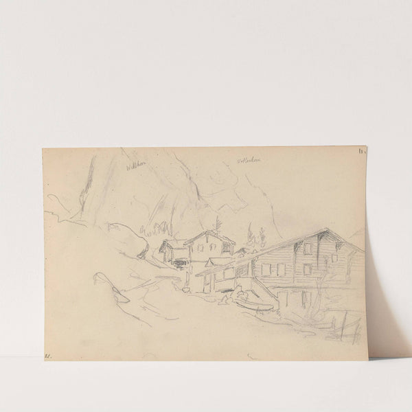 Fra Bern-Alpene by Hans Gude