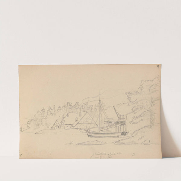 Fra Christianiafjorden by Hans Gude