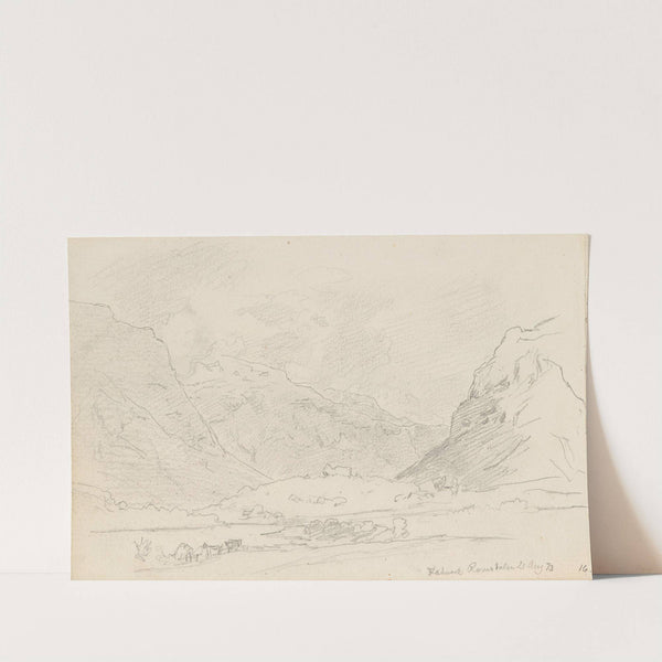 Fra Flatmark i Romsdalen by Hans Gude