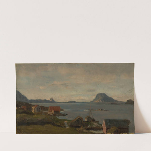 Fra Florø (1860) by Amaldus Nielsen
