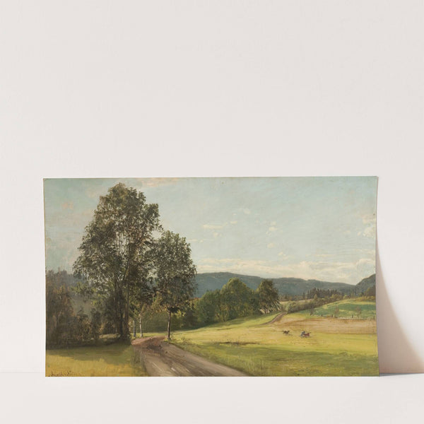 Fra Frøen, Vestre Aker (1872) by Amaldus Nielsen