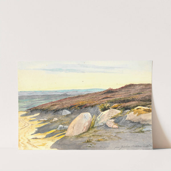 Fra Gærum bakker i Vendsyssel, 22. maj 1833 by Martinus Rørbye