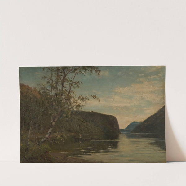 Fra Hornindalsvannet, Nordfjord by Amaldus Nielsen