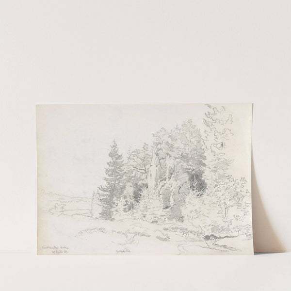 Fra Kuckanstal, Bad Sachsa by Hans Gude