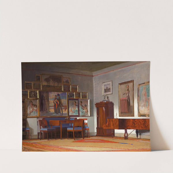 Fra kunstnerens hjem by Knud Sinding