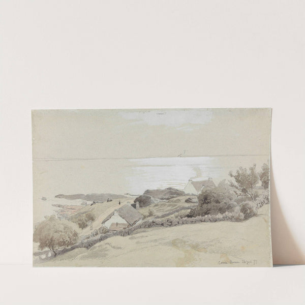 Fra kysten ved Corrie, Arran, Skottland by Hans Gude