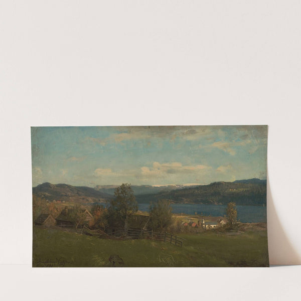 Fra Lønningen (1861) by Amaldus Nielsen