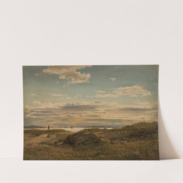 Fra Mannefjorden by Amaldus Nielsen