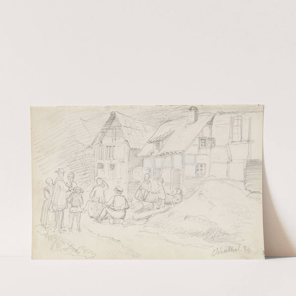 Fra Odenthal (1846) by Adolph Tidemand