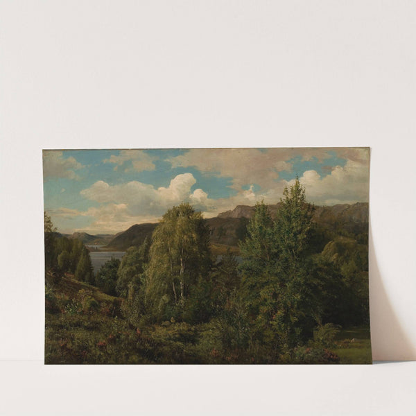 Fra Skogsfjord, Mandal by Amaldus Nielsen