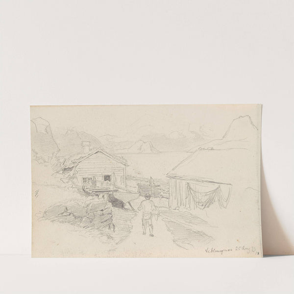 Fra Veblungsnes (1873) by Hans Gude