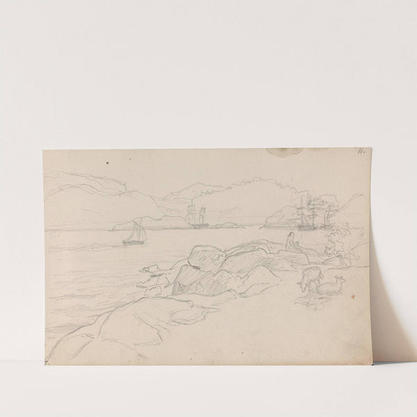 Fra Vrengen (1862) by Hans Gude